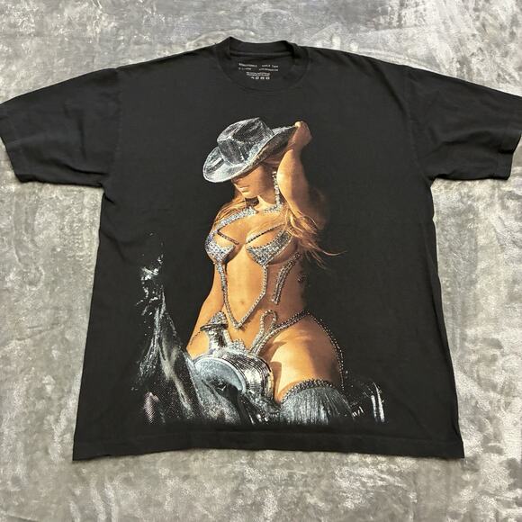 Beyonce Renaissance World Tour 2023 Official T-Shirt Size Large Music Concert - Picture 1 of 9